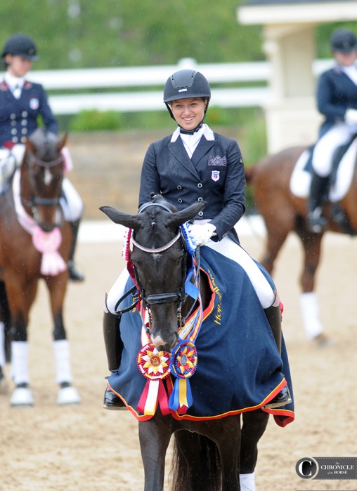 Rebekah Mingari won ribbons galore. Photo by Lisa Slade.
