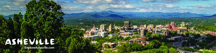 Explore Asheville Header with Logo